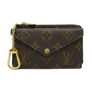 Louis Vuitton Porte Carte Wallet Recto Verso Canvas Monogram Brown